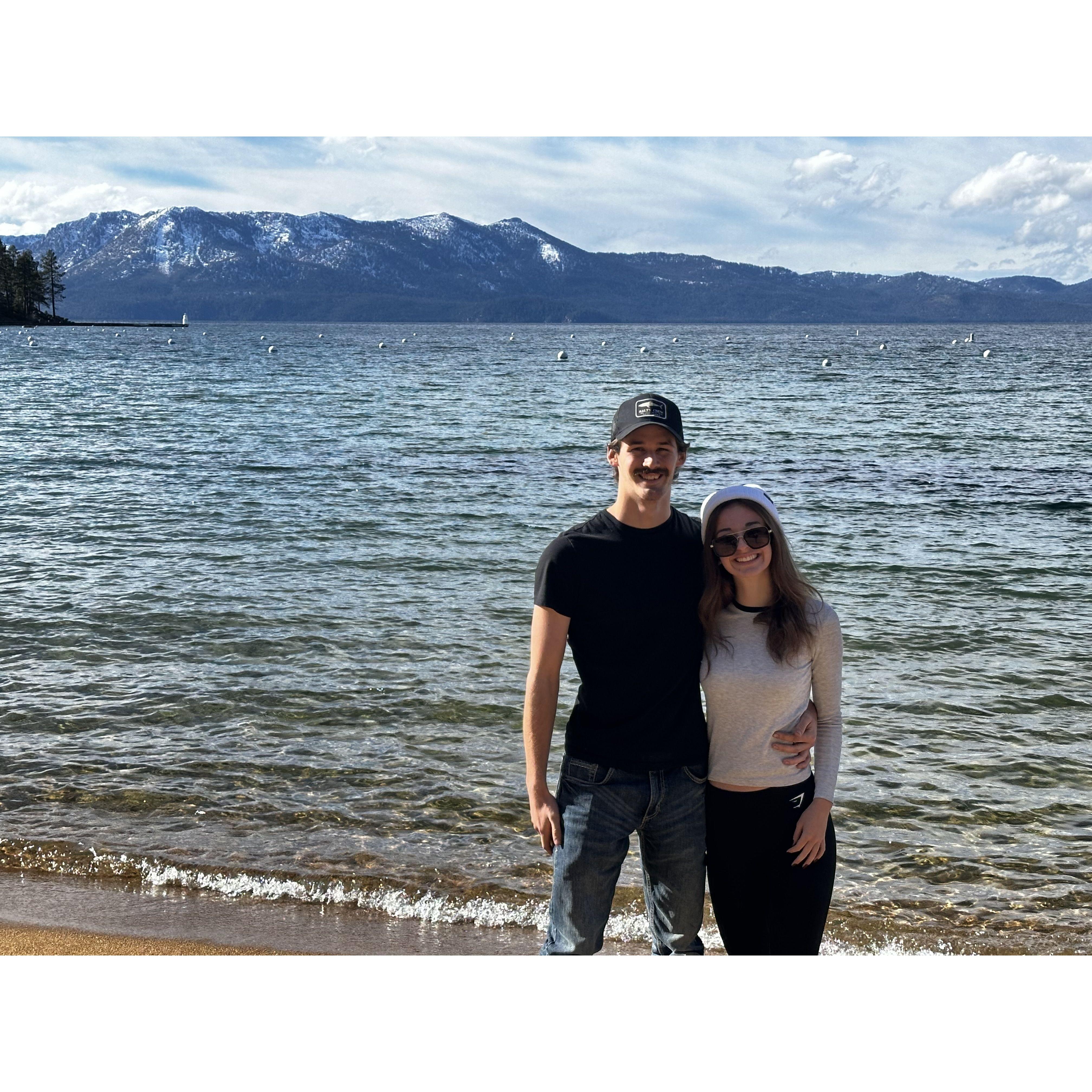 The first time Katelyn ever went to Tahoe