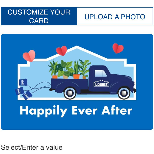 Lowes gift Cards