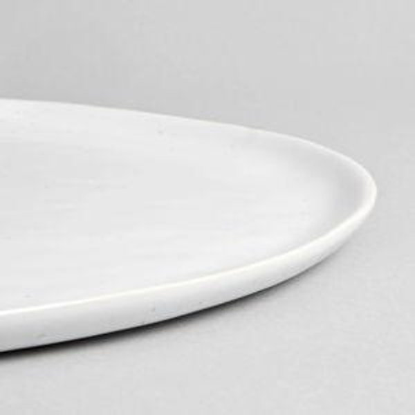 Serving Platter - Color Speckled White