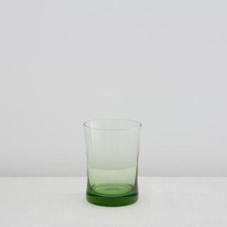 Green Curved Wine Glass 4-Piece Set