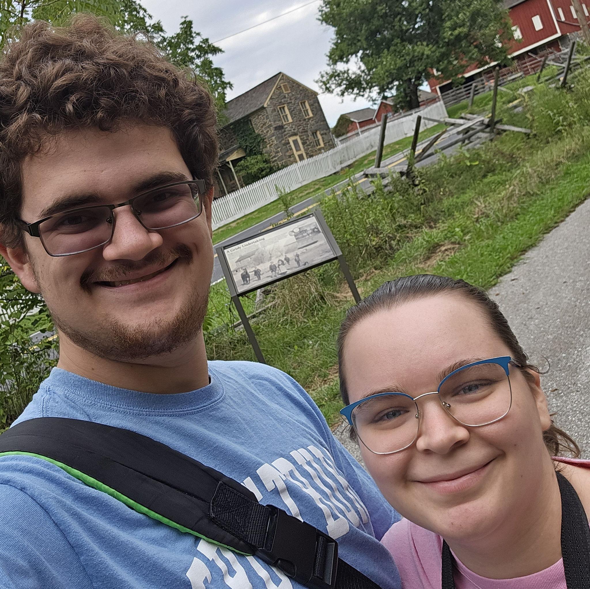 Bird watching at Gettysburg.