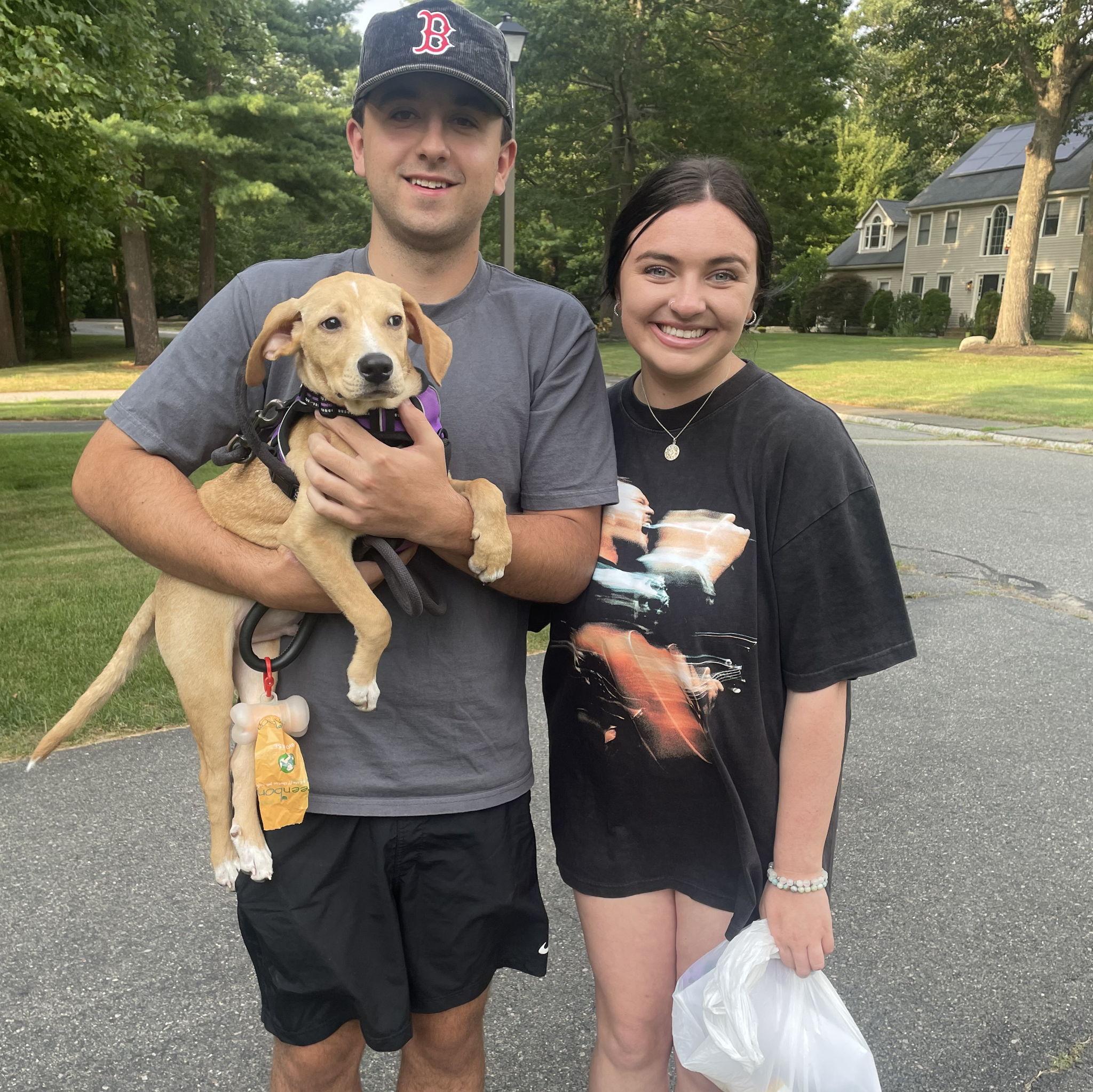The day we adopted Charlie! - July 2024