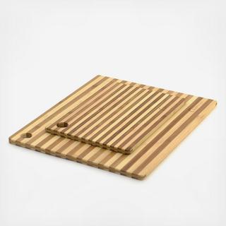 EarthChef 2-Piece Bamboo Prep Board Set