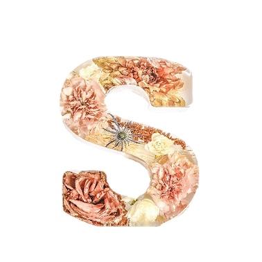 Wedding Bouquet Preservation, Large Letter