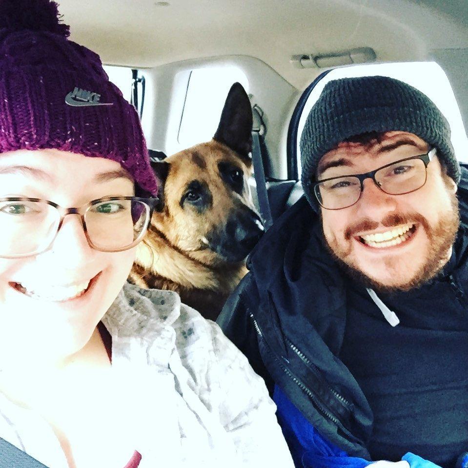 Random Beach Day Trip with the fur baby, Morgan