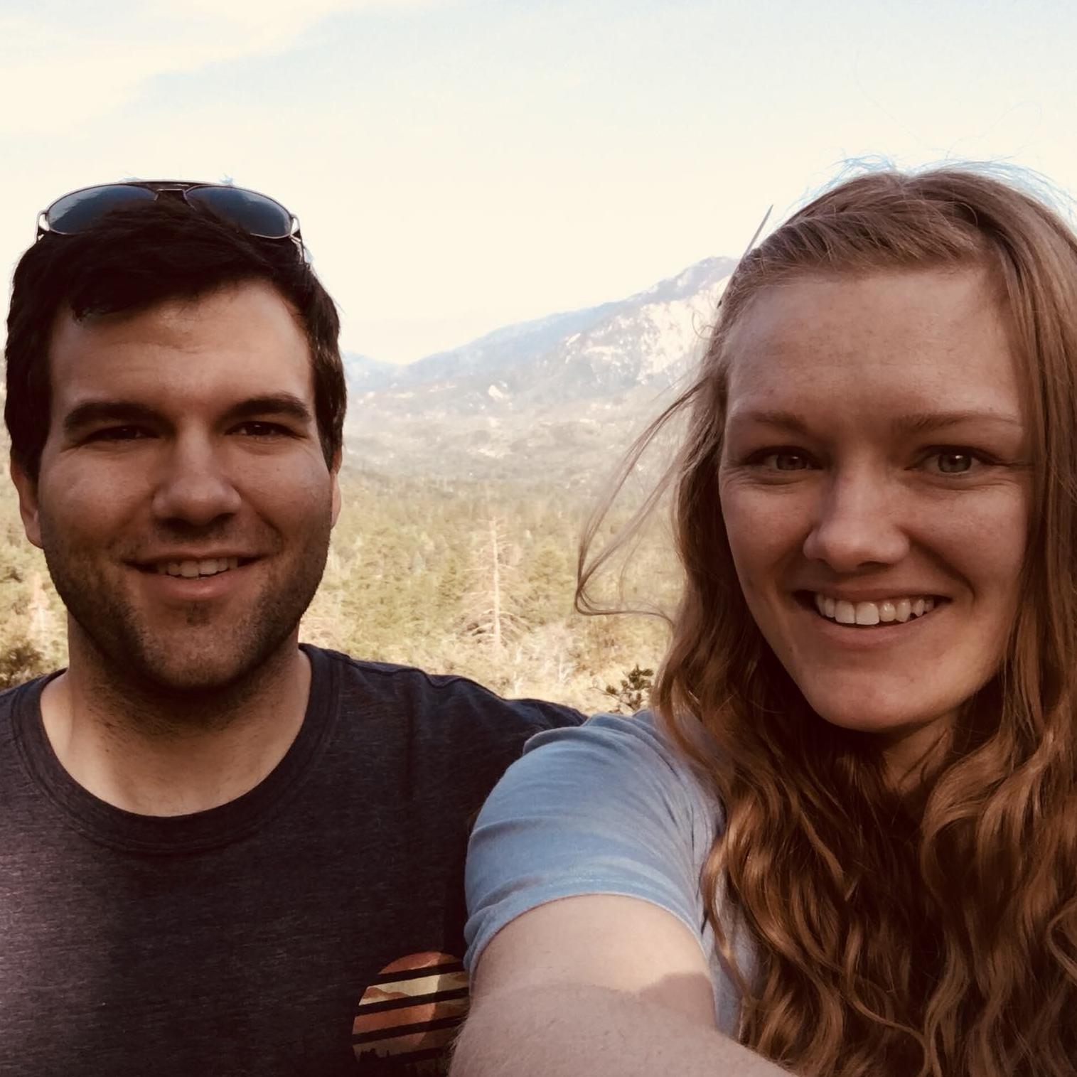 At Forest Falls near Big Bear, CA