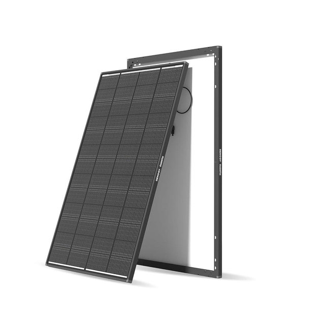 Renogy 200W ShadowFlux Anti-Shading N-Type Solar Panel, 12V/24V System 200 Watt Solar Panel 25% High-Efficiency, PV Module Power Charger for RV Marine Rooftop Farm Battery Off-Grid Applications
