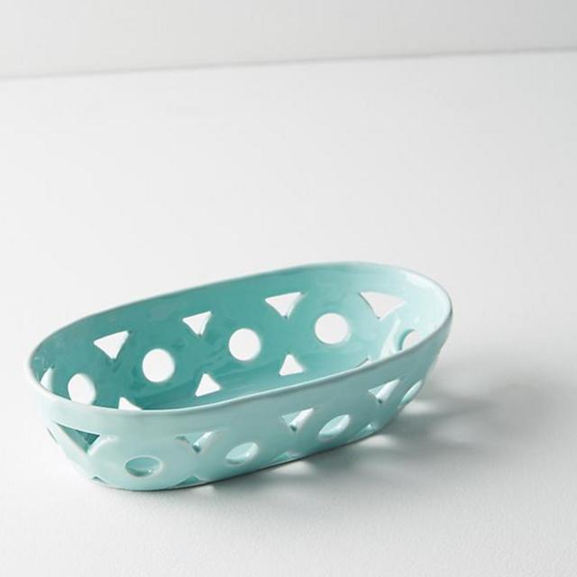 Eastwick Berry Basket (Turquoise) from Anthropologie