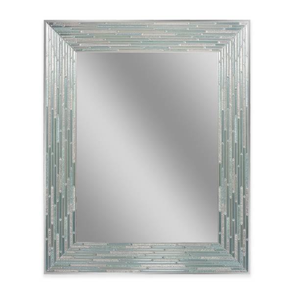 Sea glass mirror