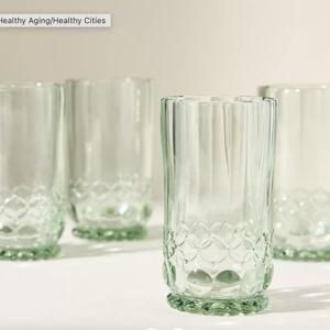 Savannah Tumbler Glasses, Set of 4