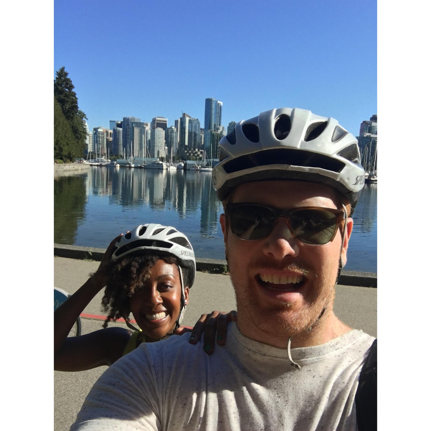 Biking Around Stanley Park - Vancouver, Canada - September 2017