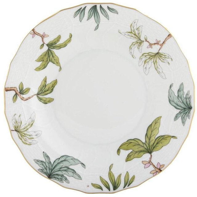 Herend Plates Foret Garland Dessert Plate (Dessert) from John Dabbs Ltd.