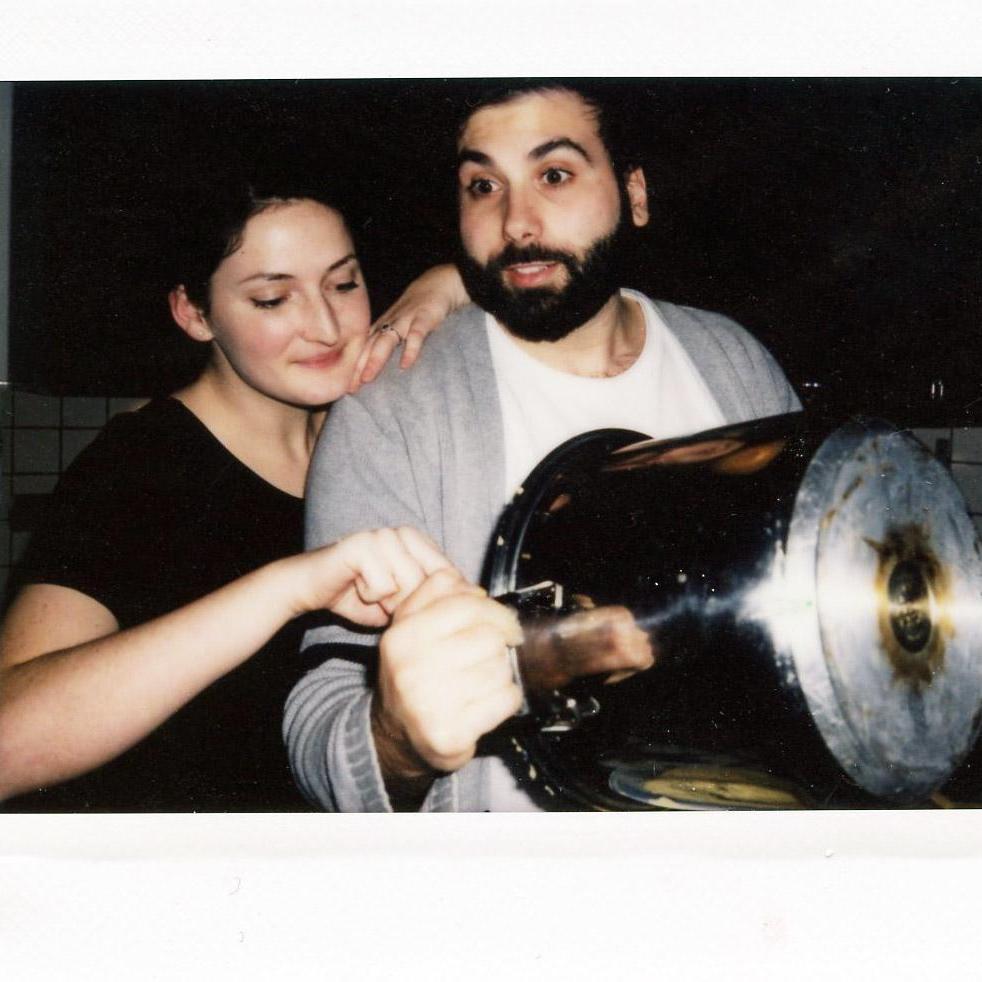 Sarah and Ale host a belated Friendsgiving in Vigevano, 2017