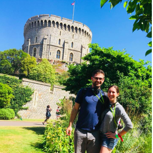 A few days before the big proposal in London.