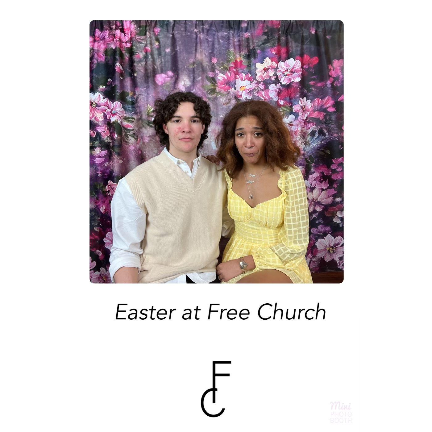 Easter 2022
- Picture from the free church photobooth