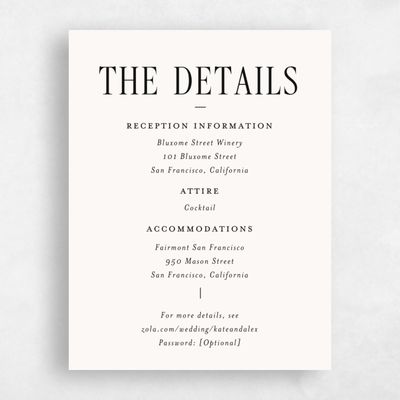 Beige Wedding Enclosure - Dove