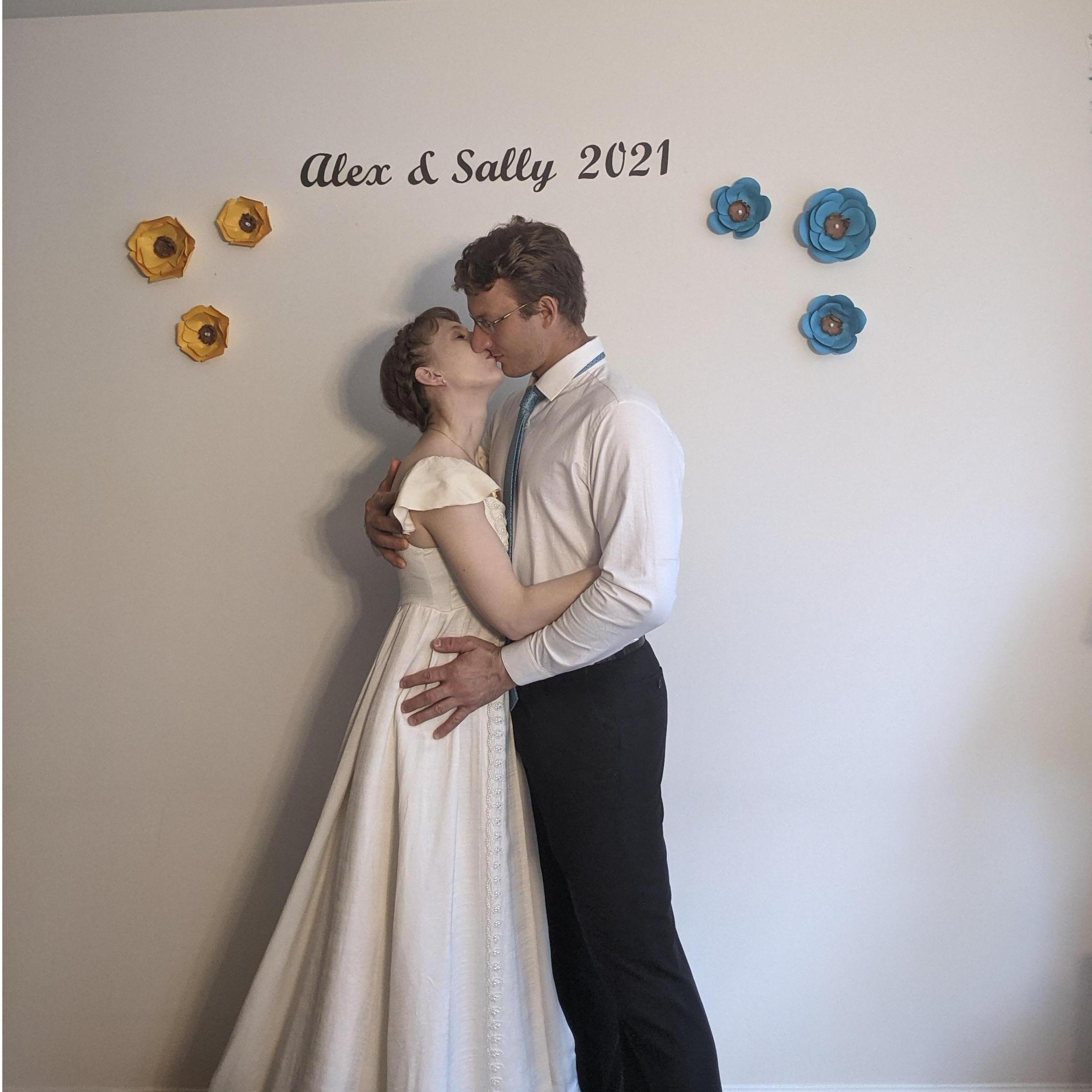 Civil Marriage over Zoom, 29 May 2021