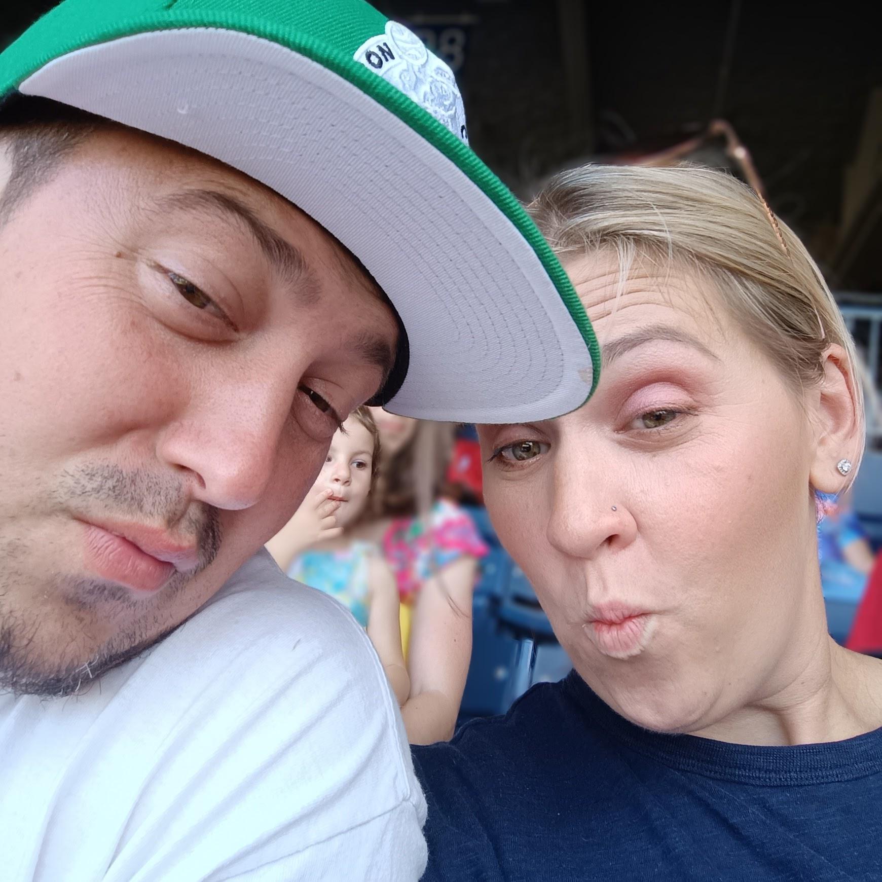 Clowning around @ WooSox Game July 2023