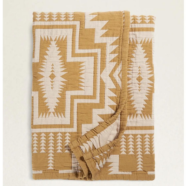 HARDING STAR COTTON MATELASSE COVERLET