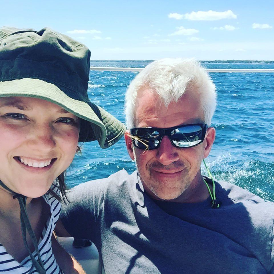 Summer fun on the sailboat!
