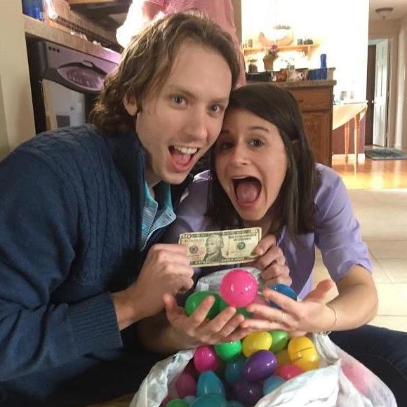 When Dave won the 2018 Potito egg hunt, Nikki knew he was the one!