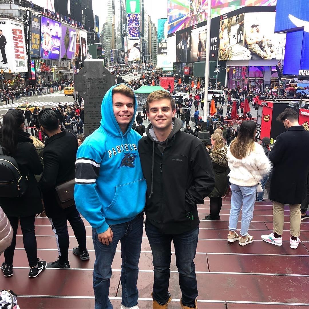 JJ's first trip to New York!