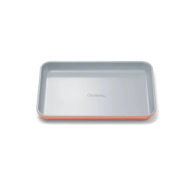 Caraway Home Nonstick Ceramic Small Baking Sheet Perracotta