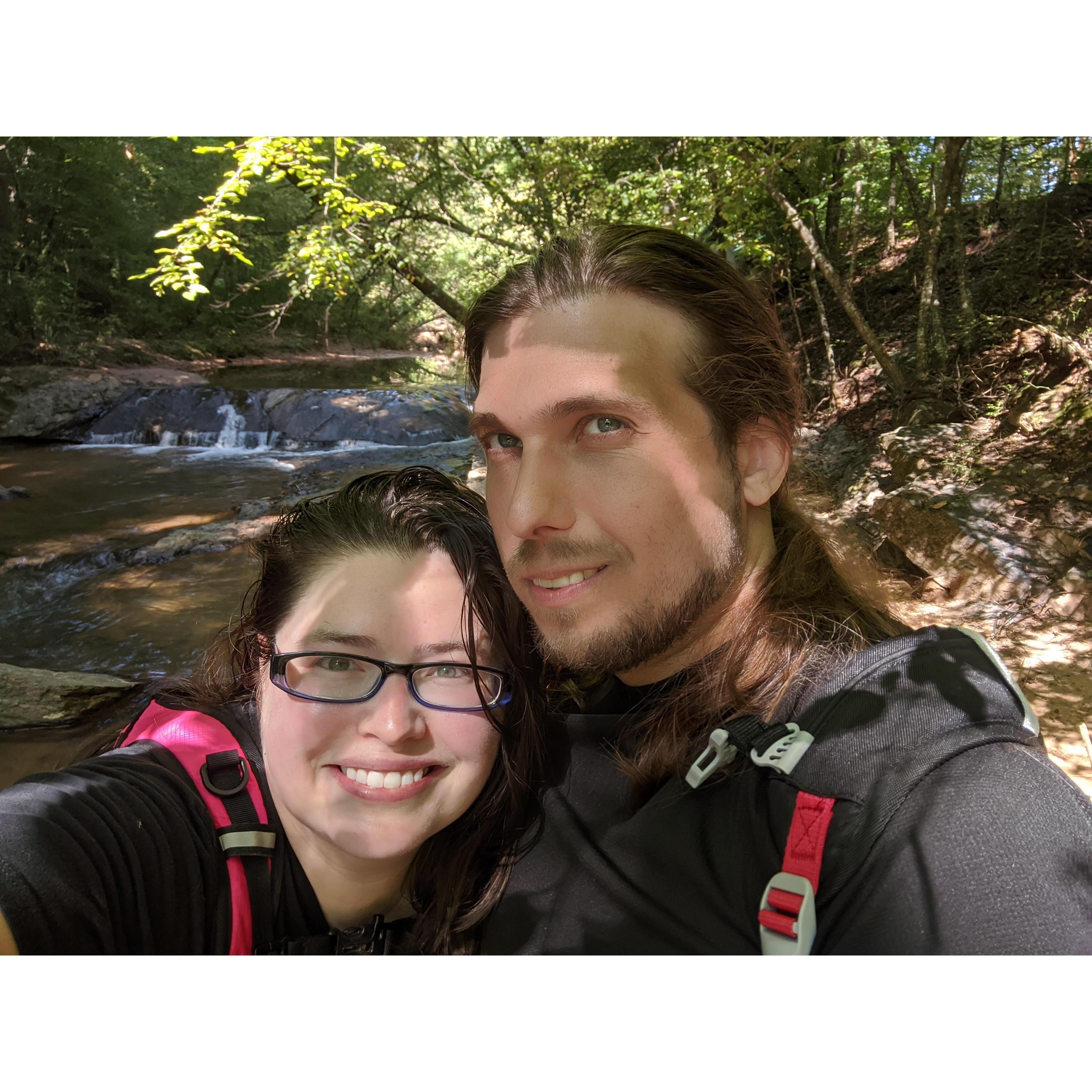 Hiking the Purpls martin greenway