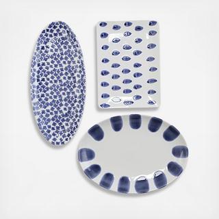 Santorini 3-Piece Serveware Set