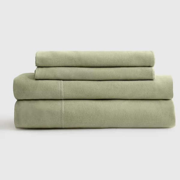 Organic Jersey Sheet Set - Moss, King