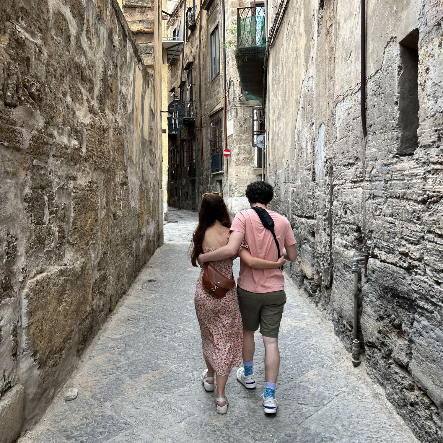 When we were in Sicily!