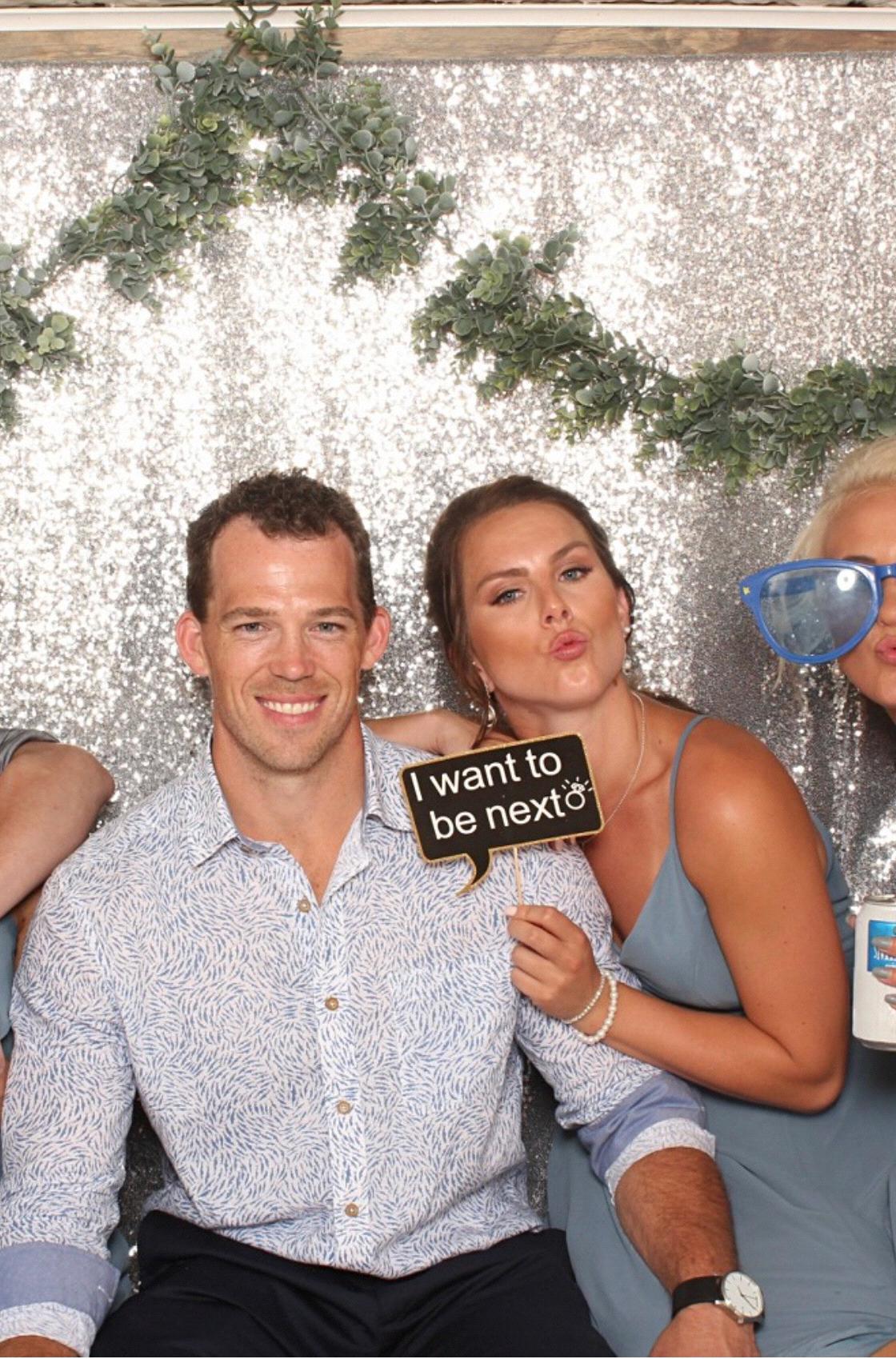 July 2020 - Joe and Jenna Dieckman’s Wedding - Photo Booth