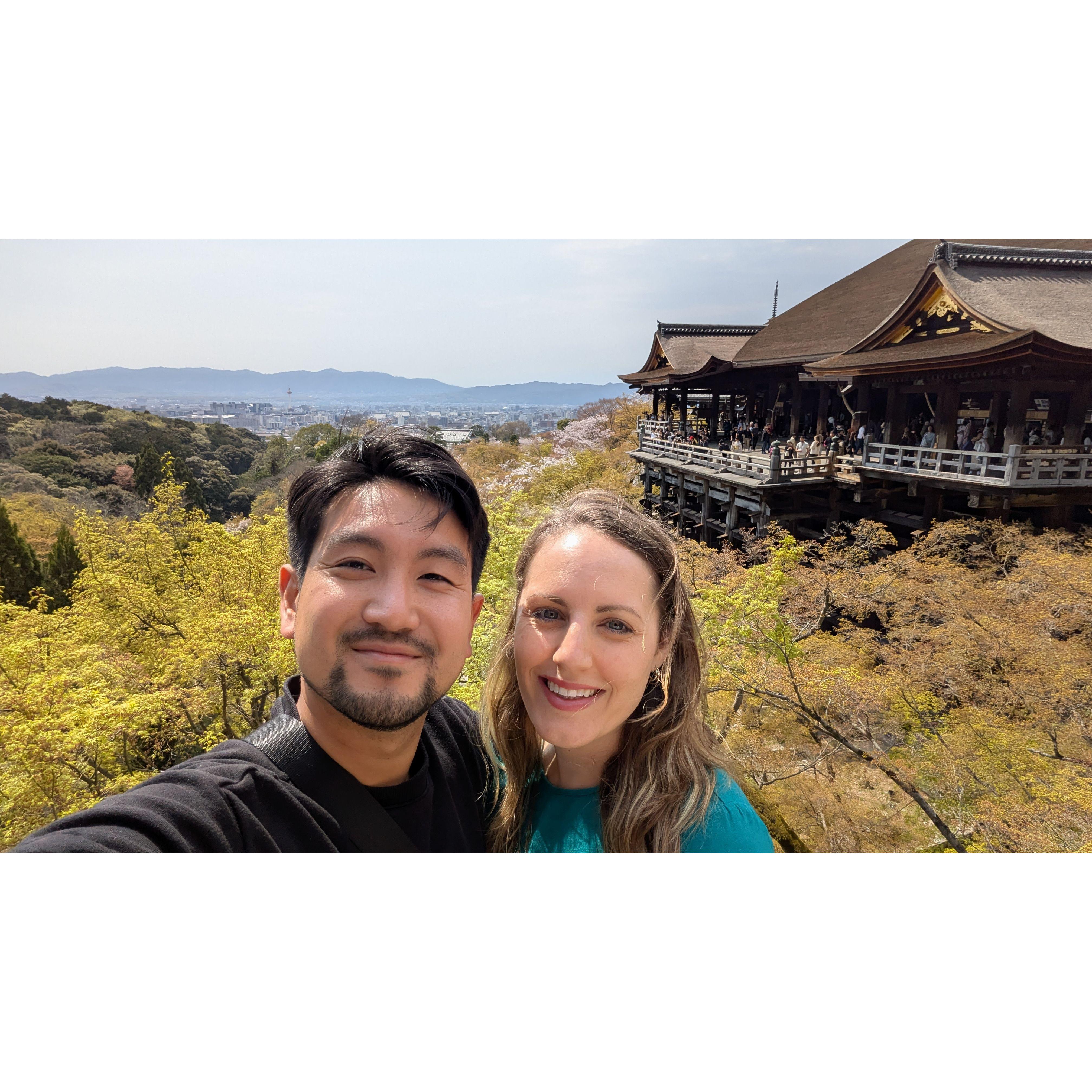 Kiyomizu-dera Temple in Kyoto, Japan