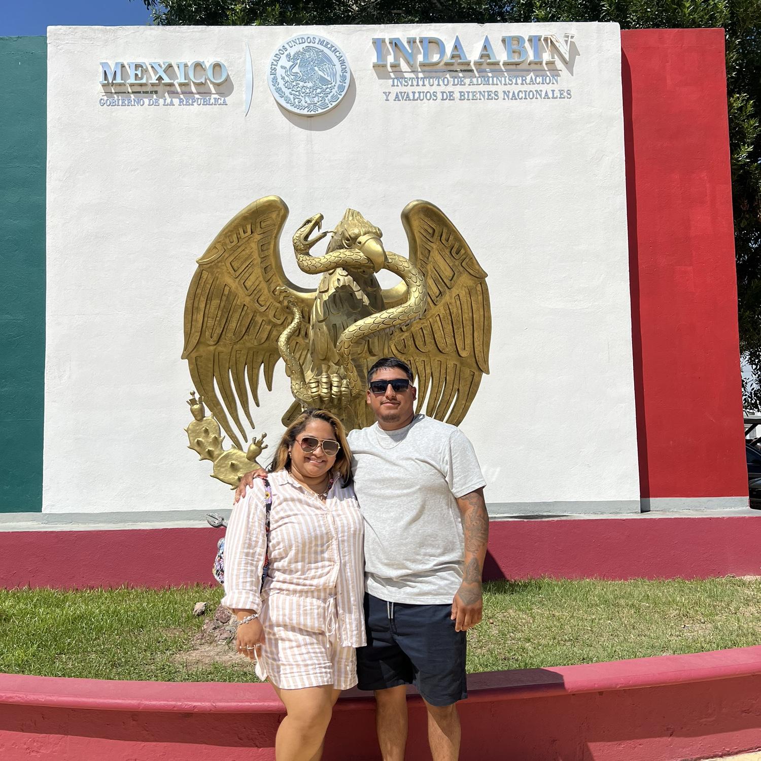 First time out of the country!