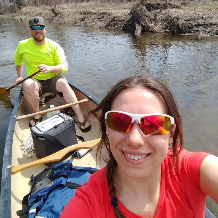 We love a nice, quiet paddle together.