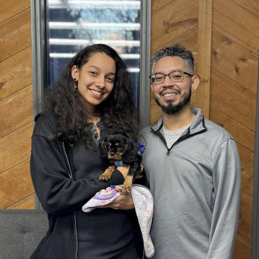 Cat once said "I don't really like dogs"... she lied.