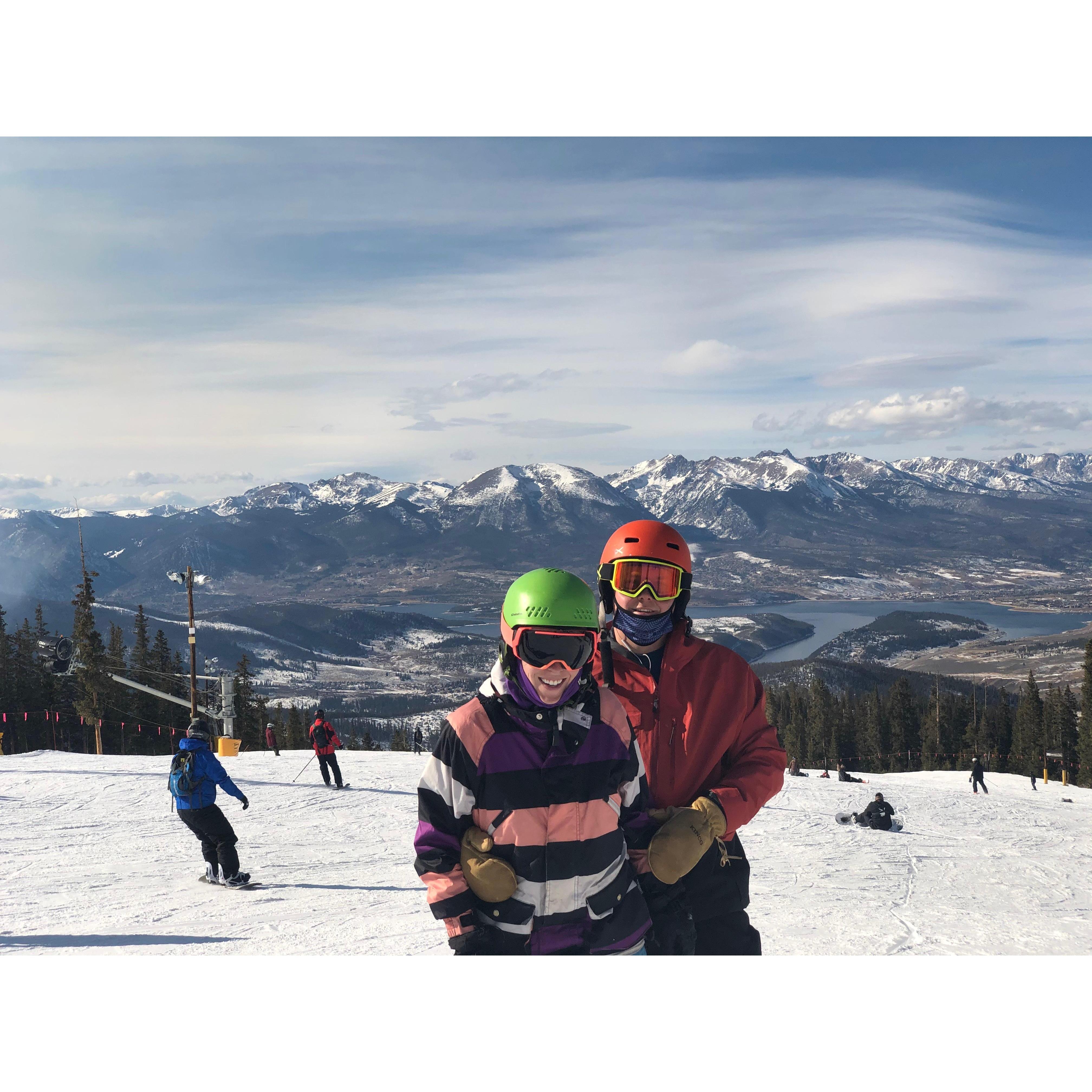 Early season in Keystone, CO