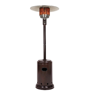 Portable Outdoor Propane Patio Heater in Bronze
