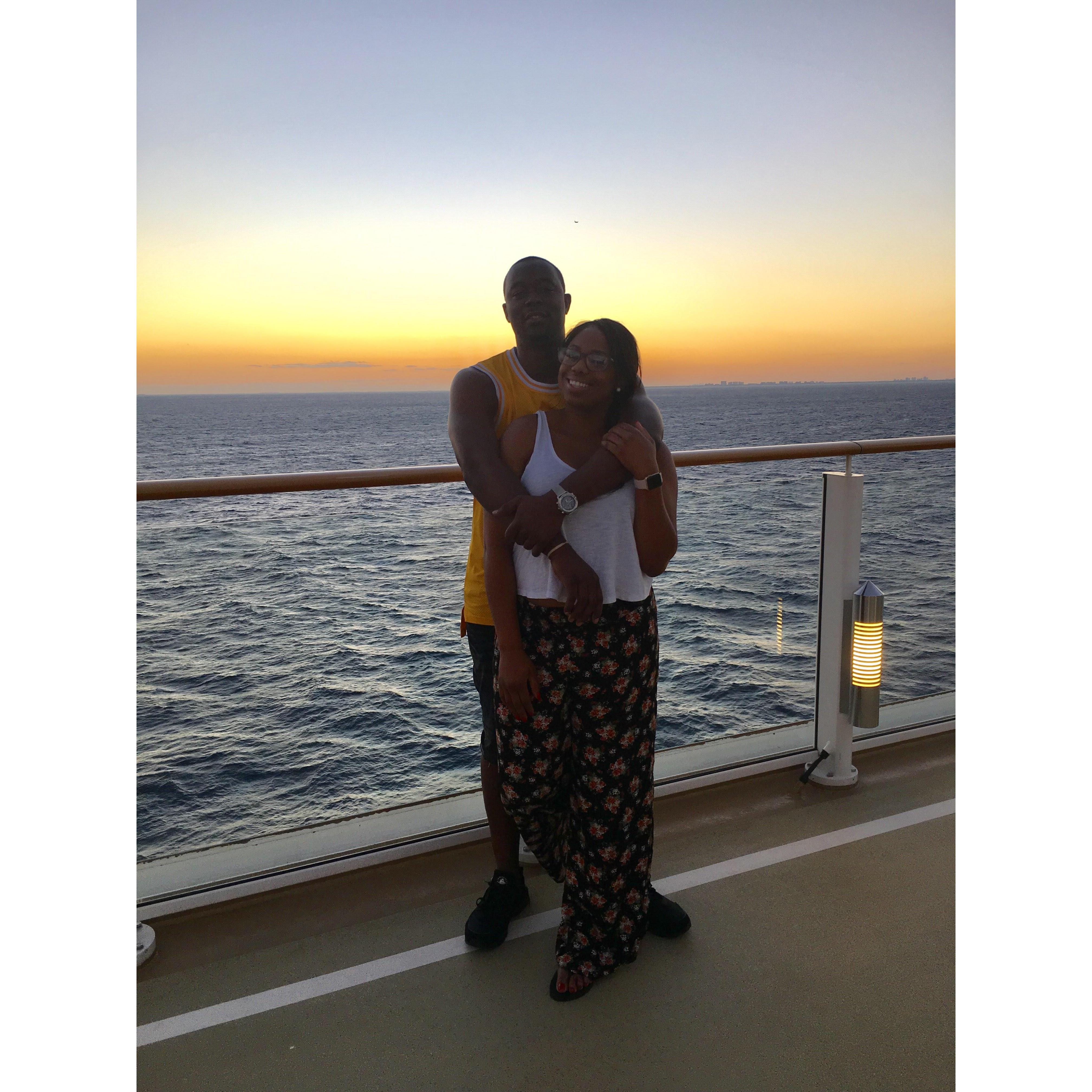First cruise (Location: