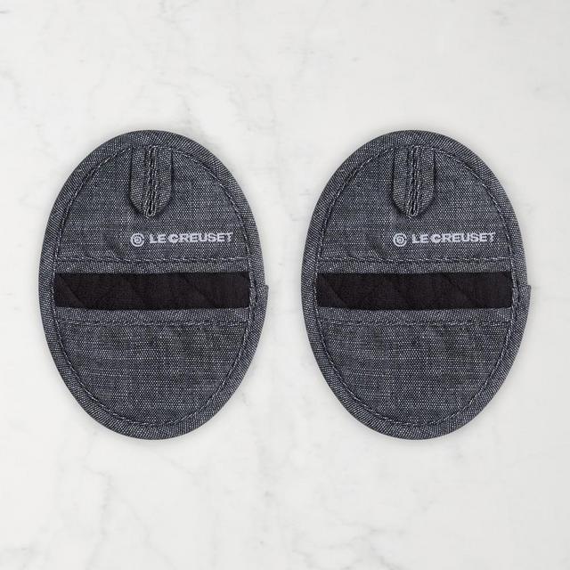 Le Creuset Pot Grips, Set of 2, Noir