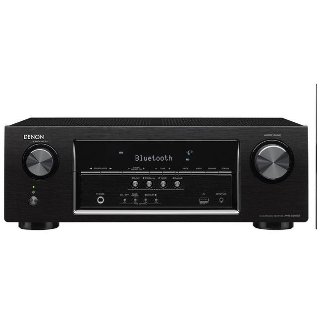 Denon AVR-S510BT 5.2 Channel Full 4K Ultra HD AV Receiver with Bluetooth
