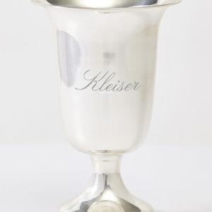 Celebration Vase, large silver finish