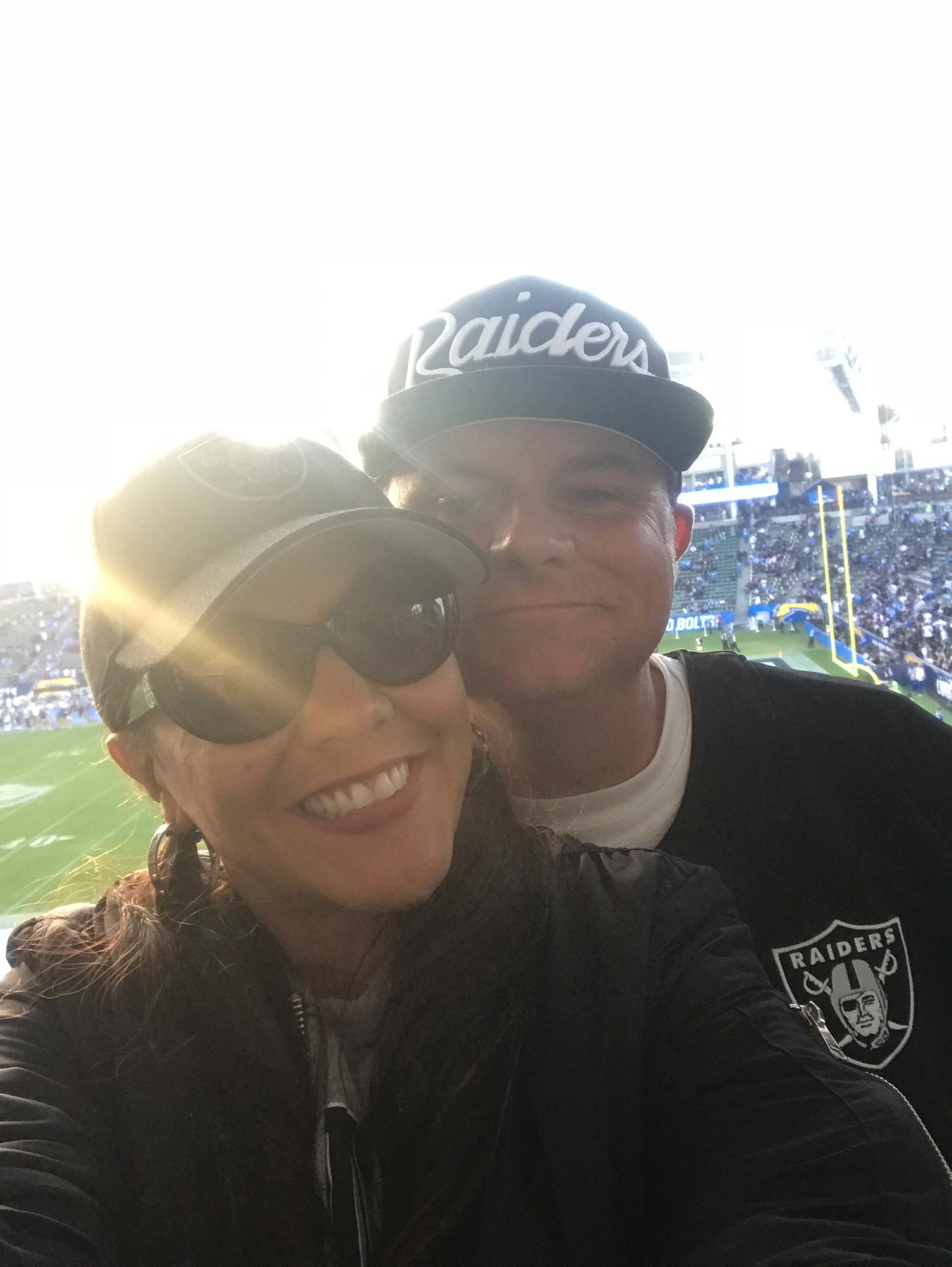 Raiders vs Chargers 2017 New Years Eve, Stub Hub Center! And YES Raiders lost!!