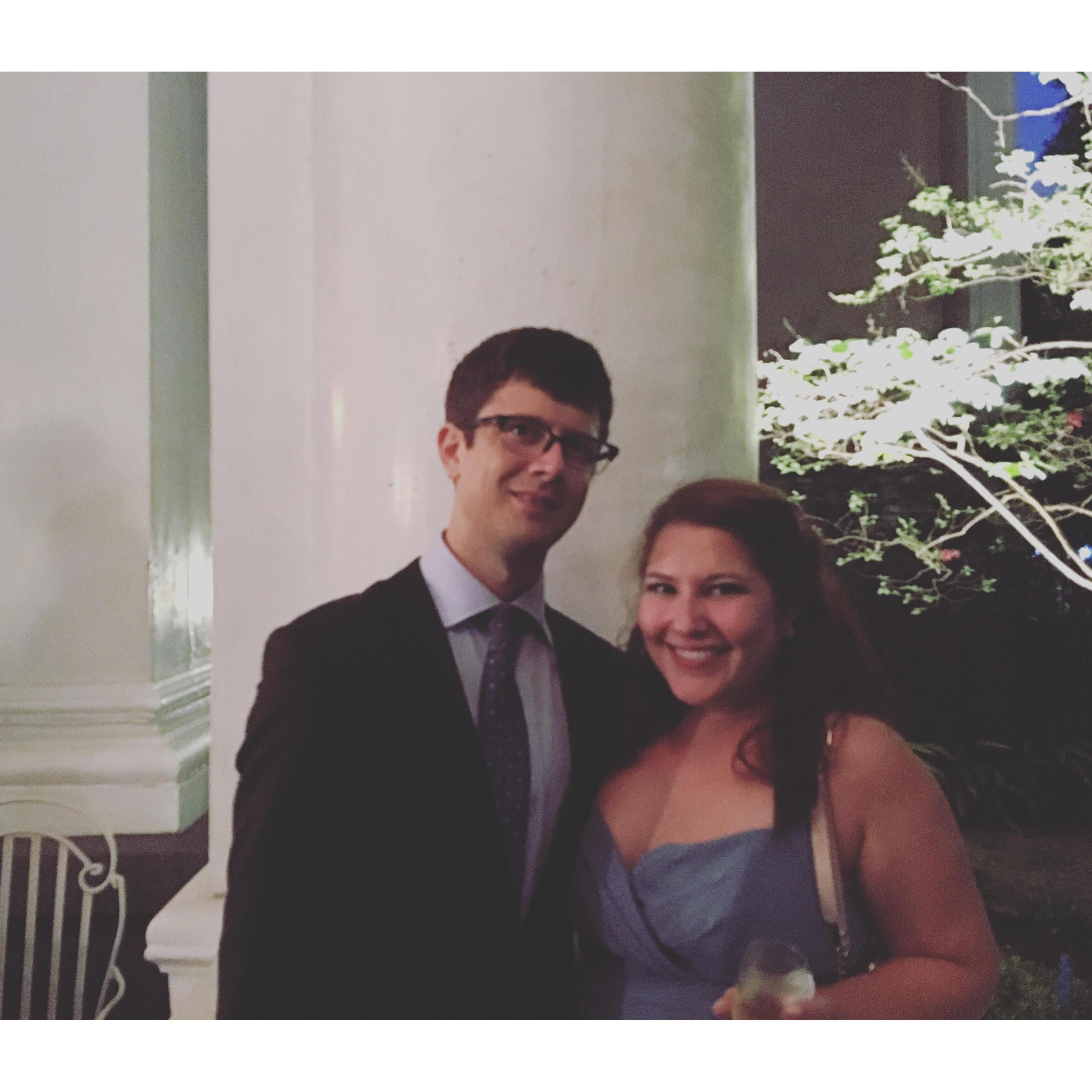 Cleaning up nice for Sarah & Jeff's wedding