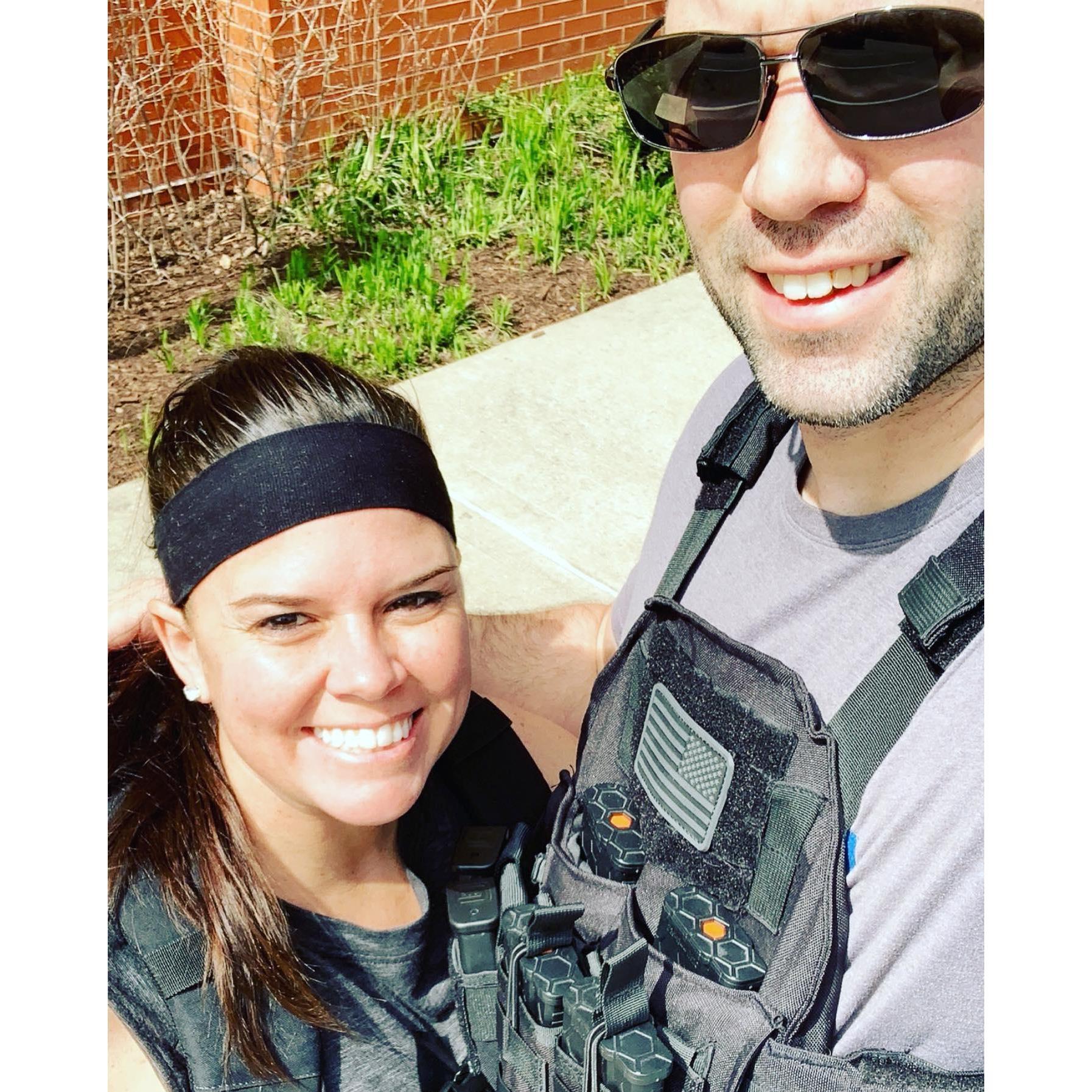 WOD with weighted vest!