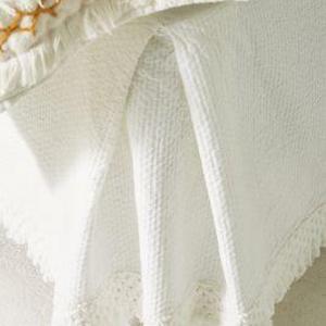 Liora Bed Skirt - White Queen