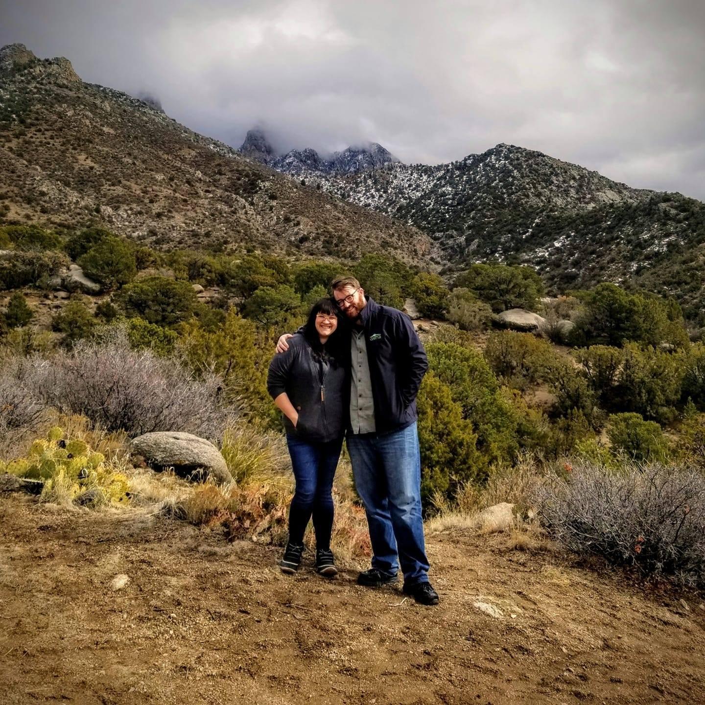 2020 wasn't all bad. We got engaged during a trip to New Mexico in February!