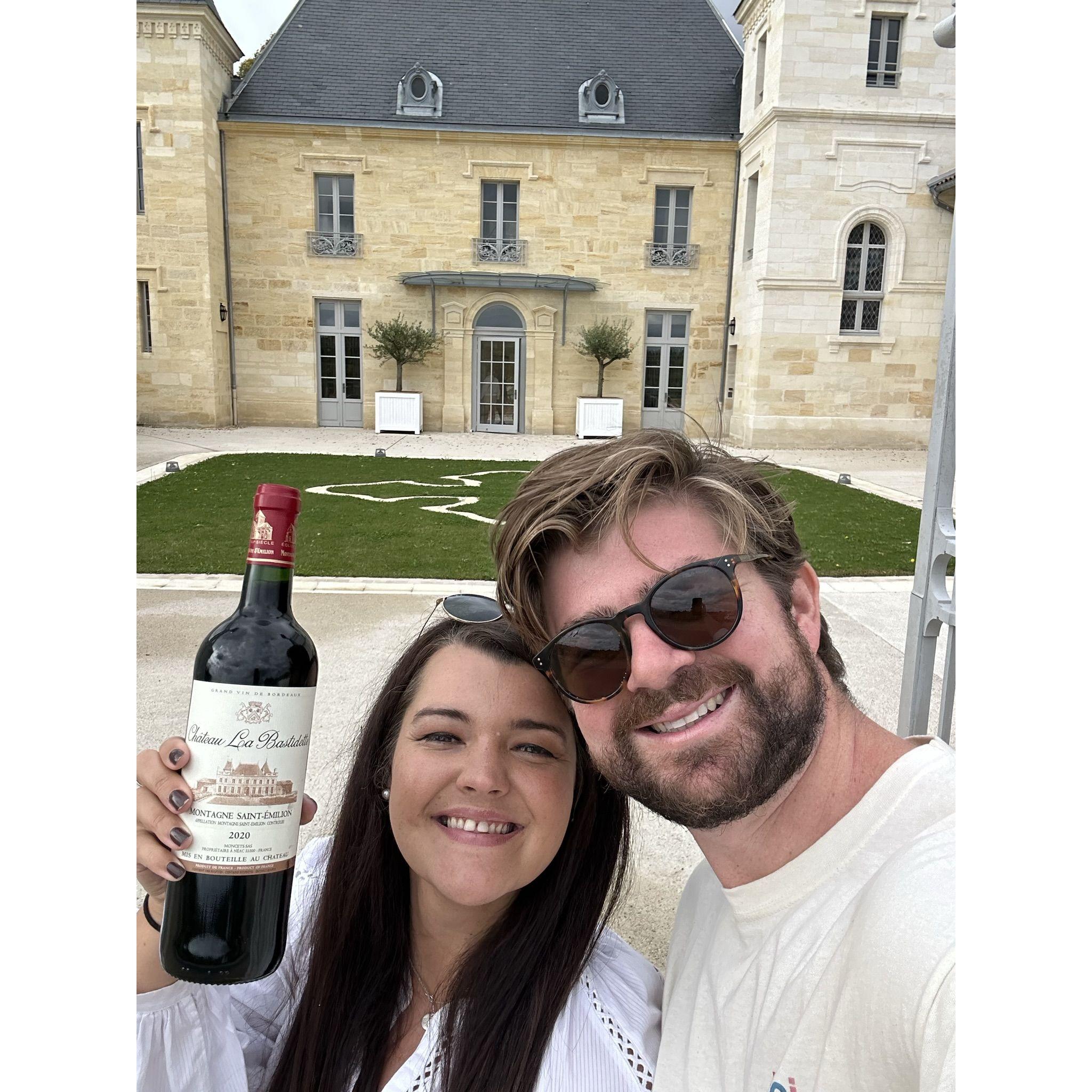 Wine tasting in Bordeaux