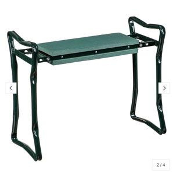 Folding Garden Kneeler/Seat With Foam Pad