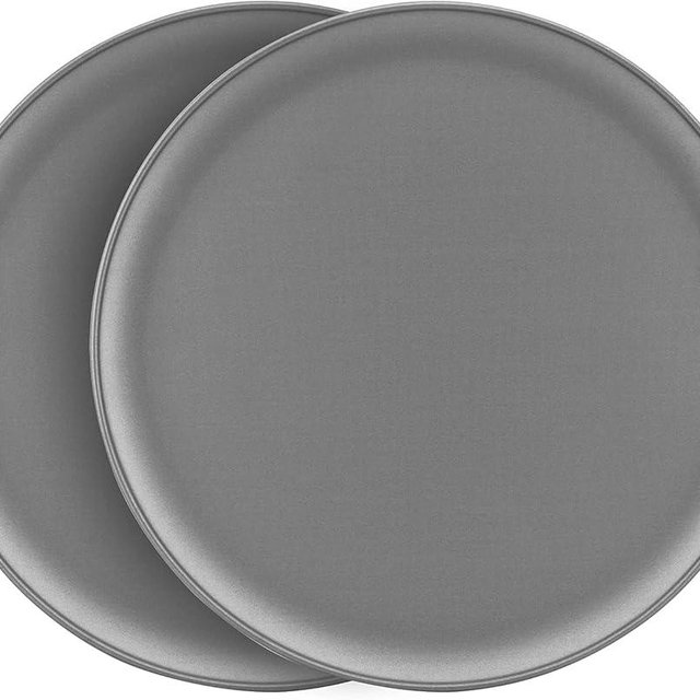 OvenStuff Nonstick 16-inch Pizza Pans, Set of Two